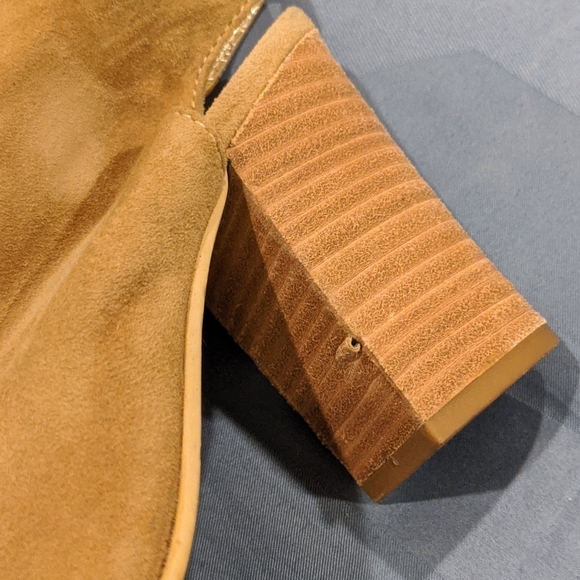 Slingback suede booties - Picture 3 of 8